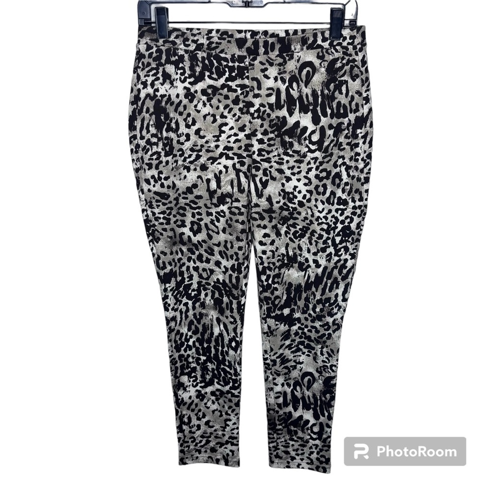 Chico’s Leggings Women’s Size 0(XS) Stretch Cropped Cheetah